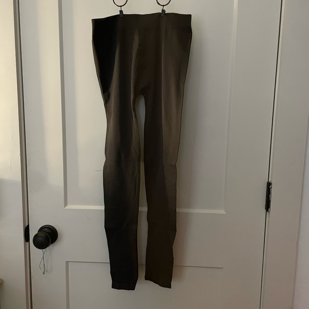 Active USA Ribbed Charcoal Pants